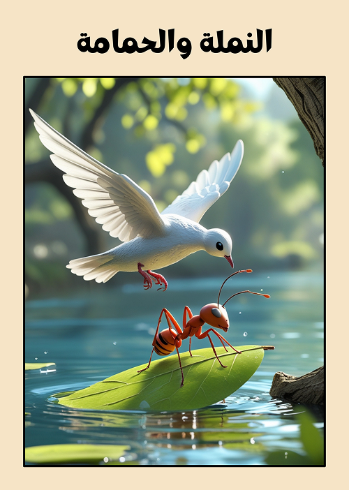 friendship story-The ant and the dove