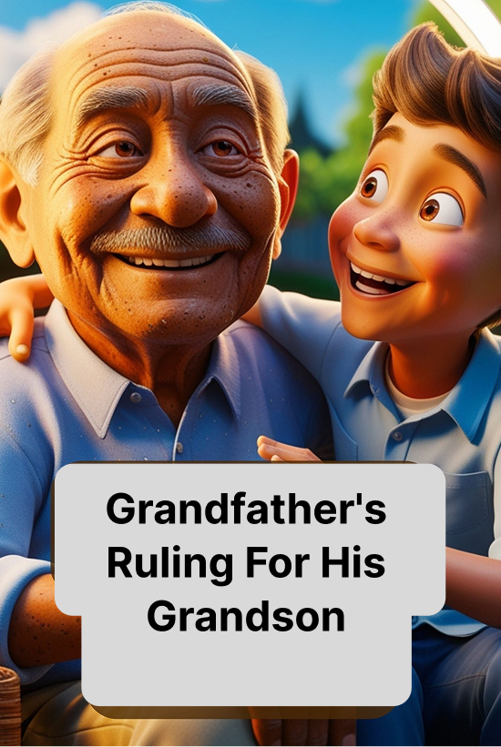 Grandfather's ruling for his grandson